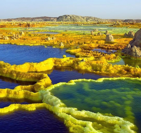 Етиопия – между огнените вулкани на Данакил и племената на долината Омо