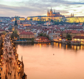 Нова година в Прага и Карлови Вари